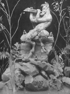 Pan birdbath